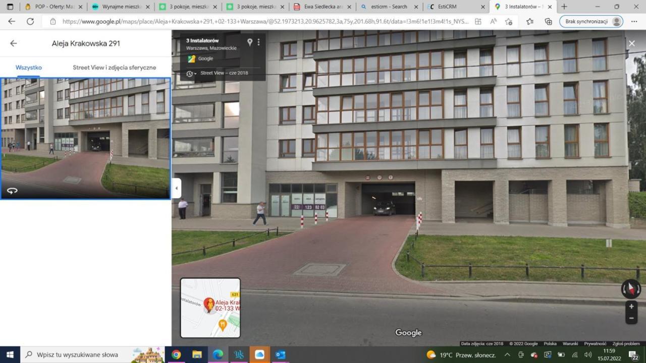 Krakowska Velvet Studio 3 Apartman Varsó Kültér fotó
